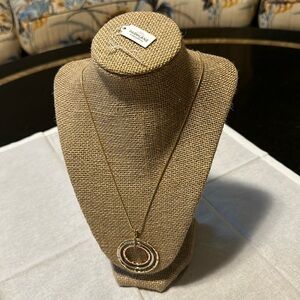 Park Lane SILVER and GOLD 3 Bamboo Circle Pendants!